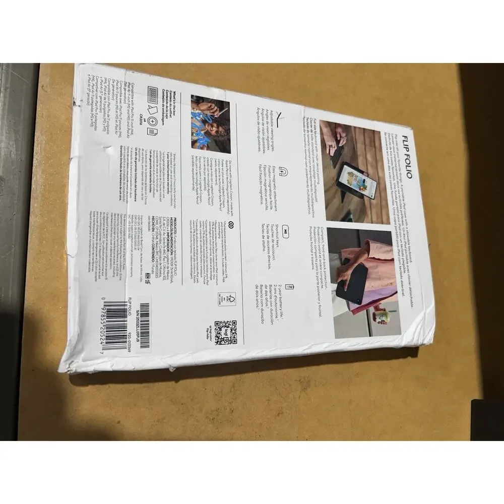 *NEW* Logitech Flip Folio Keyboard Case for iPad Pro & Air 11